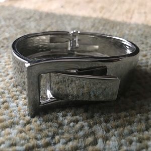 Silver cuff bracelet